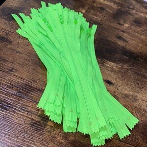 YKK Nylon 10 inch zippers